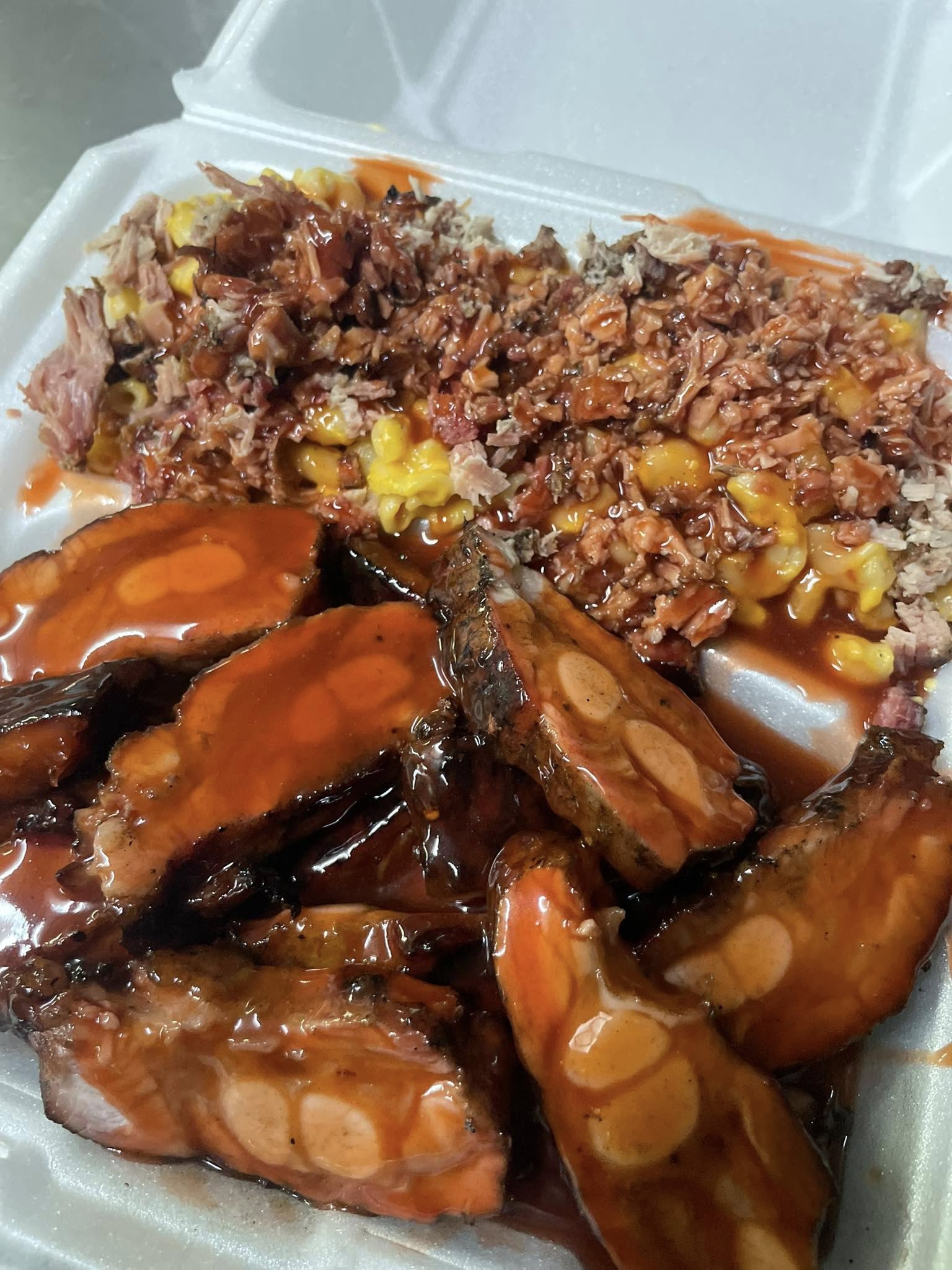 BRISKET at Curly Q's BBQ